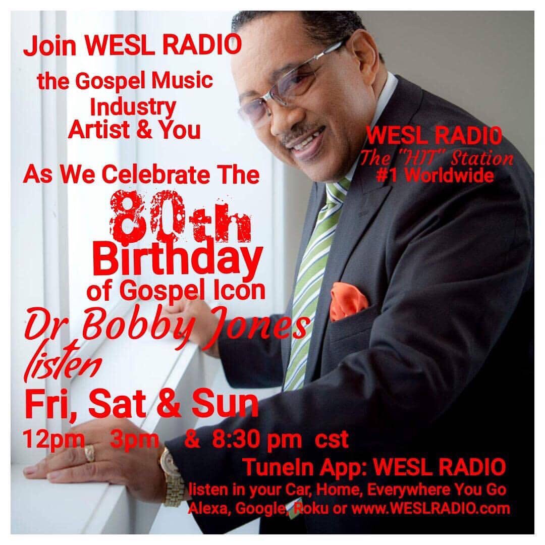 Happy 80th Birthday Bobby Jones!   