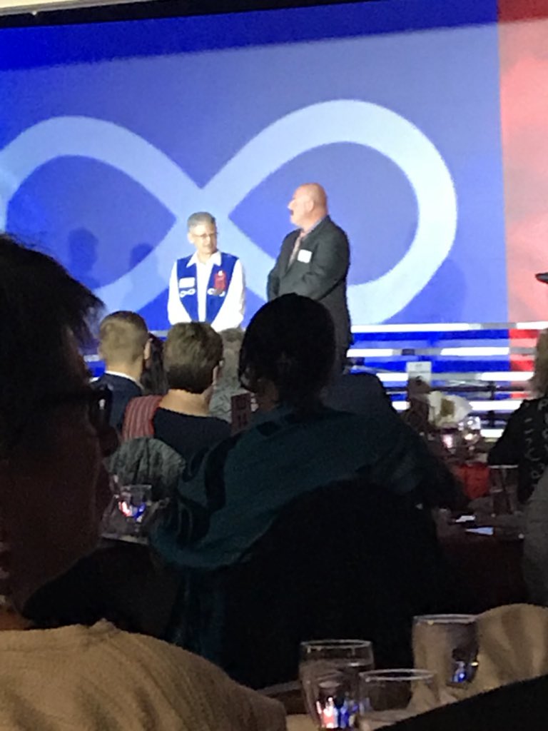 stephens_luc's tweet photo. Elders Doreen Burgum &amp; Dan Cardinal preparing for #bbmagala2018 Sash Ceremony. https://t.co/S5AwzkD1YR