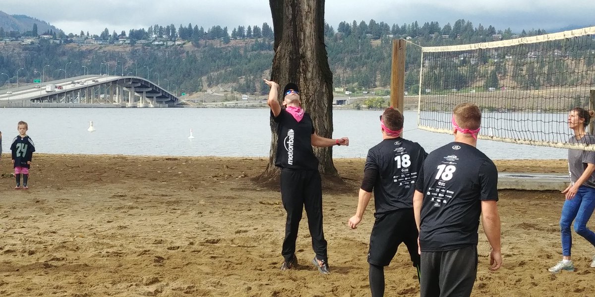 DavidinKtown's tweet photo. Thanks everyone for a great day at Motionball Kelowna - Educate Integrate. Celebrate #motionballYLW #MarathonOfSport https://t.co/aLRGtrYGGF