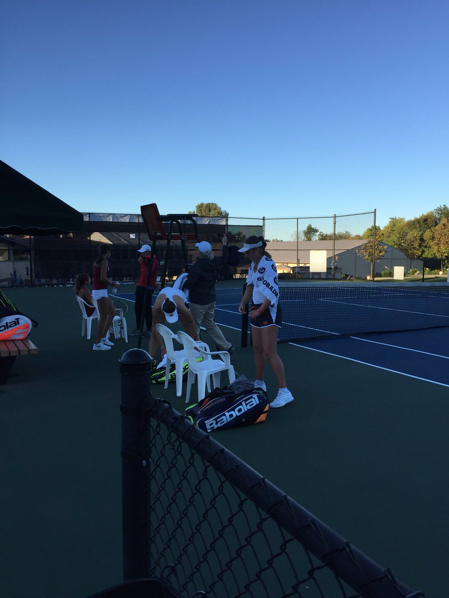 It is going to Bedlam tomorrow in doubles!! <a href="/OU_WTennis/">Oklahoma Tennis</a> takes on <a href="/CowgirlTennis/">OSU Cowgirl Tennis</a> in Women’s doubles finals at 9 am at the Al!! #ITA