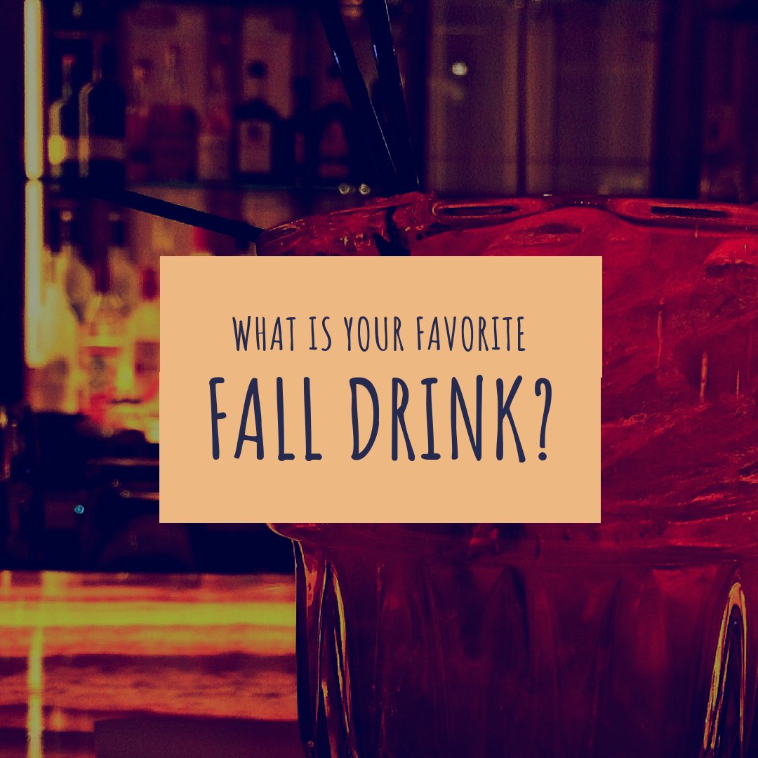 Fall has arrived! What is your favorite fall drink? 🍂🍁#HelloFall #Drink