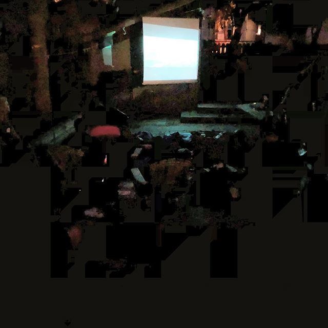 Second best part #backyard movie 🎥 #streetparty #twitter ift.tt/2I9fe1l