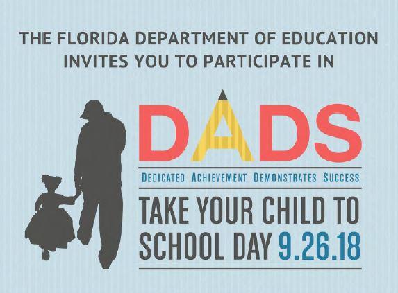 Save the date, and bring your child to school on Wednesday Sept 26. MES will provide you with 🍩 &🥤, plus a chance to have your child share a 📔 with you in our media center. All Father figures are welcome. @ManateeCCPS #CCPSFamily #ManateeStrong #CCPSSuccess