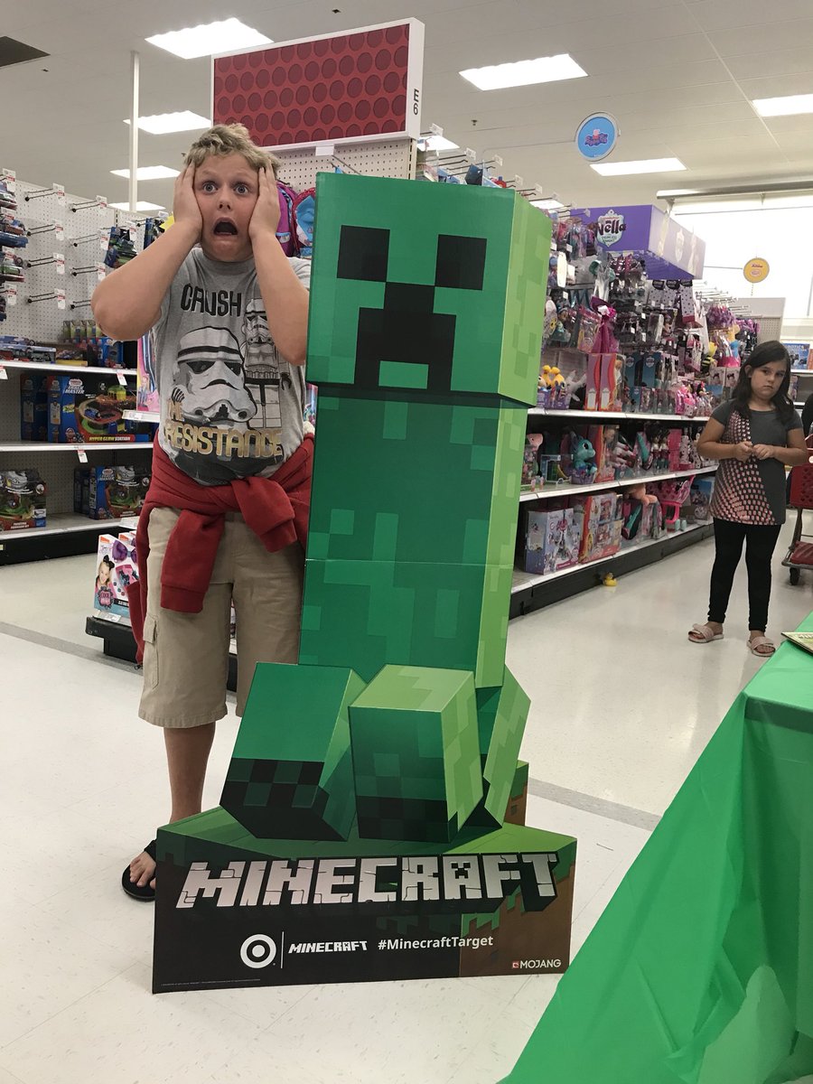 judilavallee's tweet photo. Had fun at the scavenger hunt today! #MinecraftTarget https://t.co/SlpuZHpkiT