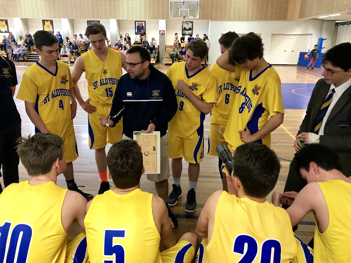 HugoEngele's tweet photo. Congratulations to our St Aloysius’ College 1st V Basketball 🏀. Strong first up performance against our St Pius X College neighbours 62-33. #AloysSport #goAloys https://t.co/AgUWsJOC2X