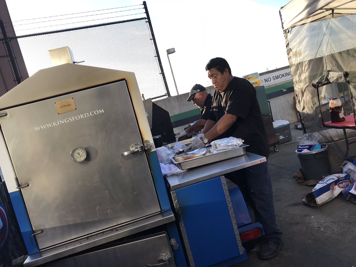 Let’s go A’s <a href="/foodtruck_mafia/">The Food Truck Mafia</a> <a href="/510treehouse/">Oakland A's Treehouse</a> Come get some <a href="/steelsmokin_bbq/">Steelsmokintrailer</a> in your belly