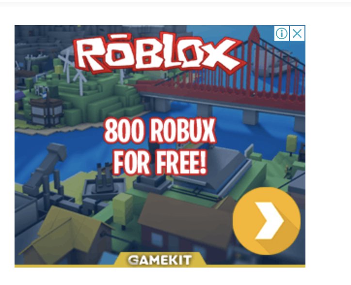 Gamekit Robux 800