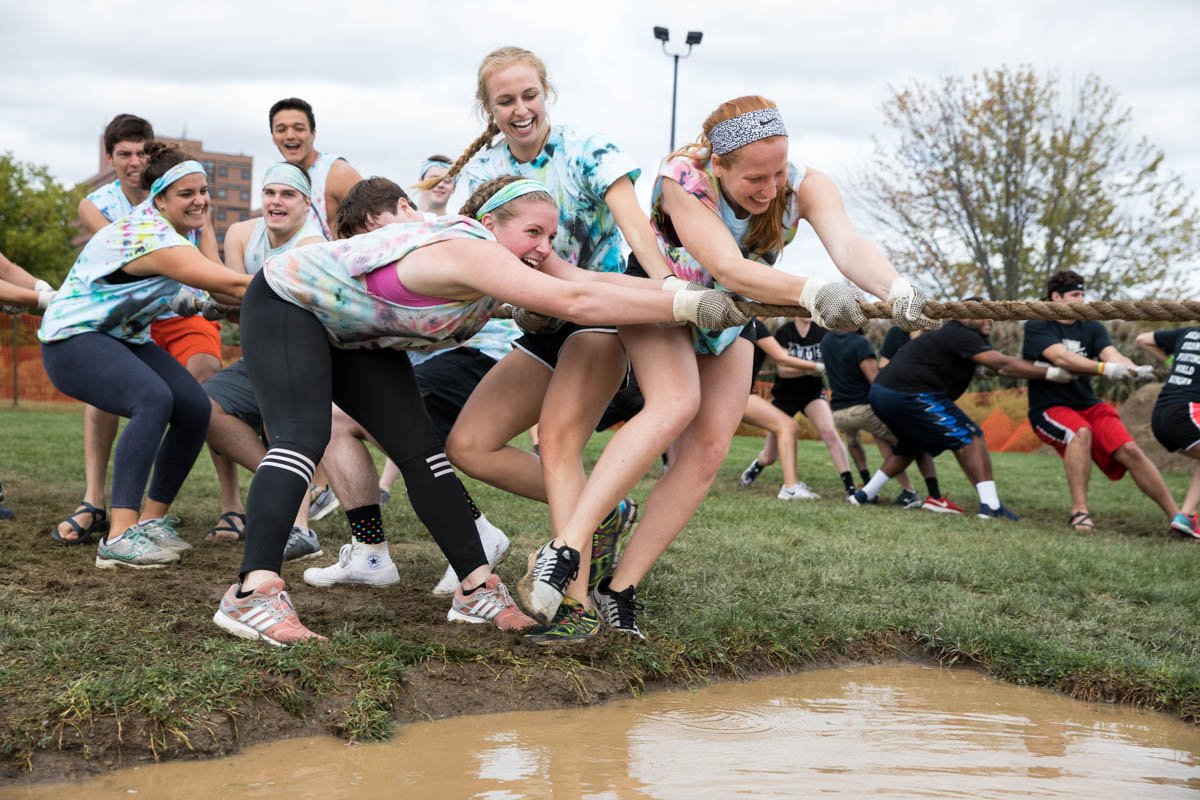 RITtigers's tweet image. Did everyone have fun during @RITMudTug today? It sure looked like it. And you raised a bunch of money for a great cause. #RIT #mud #TigerPride
