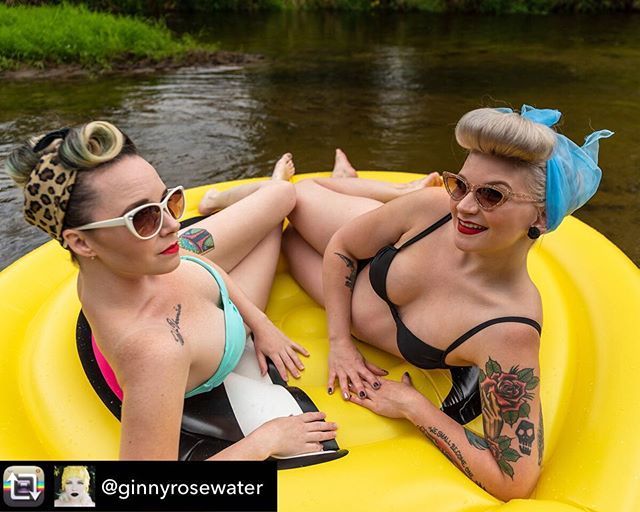 buckyinvegas's tweet photo. Repost from @ginnyrosewater using @RepostRegramApp - Summer is officially over, but I’ve still gotta share this play day I had with @pixie_mae last month! 📸 @cardwhite .
.
.
.
.
.
#summerisover #pinupgirls #bumperbangs #tattooedpinup #pinupbabe #pinups #midwestpinup #retrosw… https://t.co/2abFXtLfD4