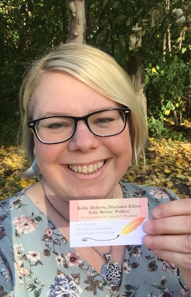 LCElliottAuthor's tweet photo. @Kellie_Doherty lovely meeting you today at the conference! Thank you for your generosity, I am grateful for the prize you donated! I will put those 50 pages to good use! #AKWriters2018 #writerslife #amwriting #YAFantasy #amediting https://t.co/lqWIyAmcGi