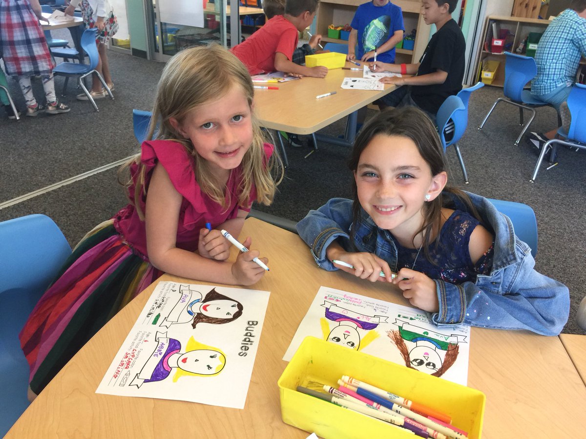 CoveHuddle's tweet image. 4th grade Huddlers meeting their 1st grade buddies for the first time! #CoveCoyotes #multiagelearning @Cove_School @LCMSchools