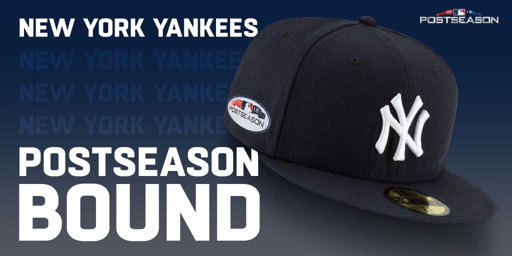 Lids on X: The Yankees have a rich history in October, welcome back to the  postseason New York. Get ready and gear up:    / X