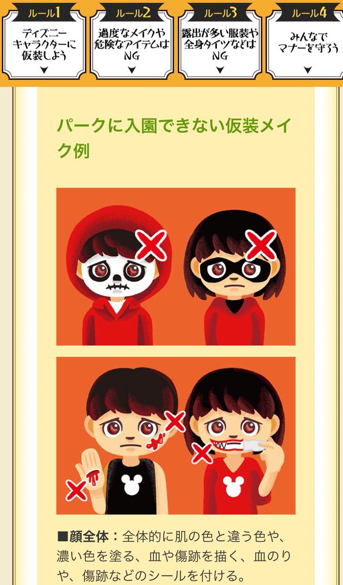 ろっこ 仮装ルールのページにいるミゲルもどき 可愛いからいいじゃないって思ってしまう