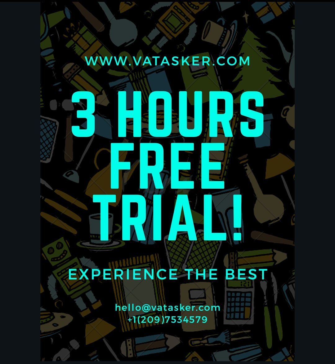 TaskerVa's tweet image. Visit vatasker.com and grab the offer! You will experience the best virtual assistant services ever.
Best virtual worker - VATasker!
Register now!
#virtualassistant #webdevelopment #contentwriting #GraphicDesign #seoservice #DigitalMarketing #best #affordable