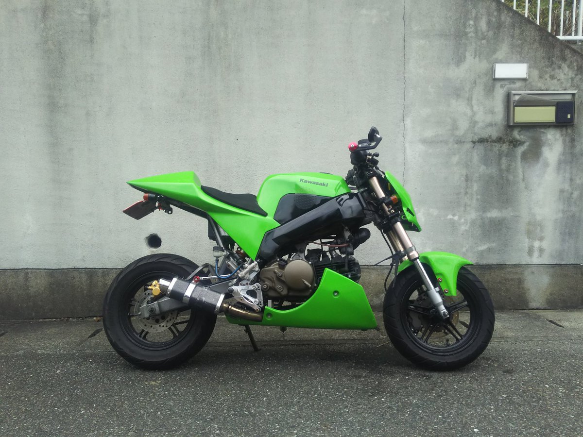 chiisaibike's tweet photo. かっこよくなりすぎてしまった…(自画自讃)

#KSR110 #KSRR #ゲテモノバイク https://t.co/3Alp9zgIwt