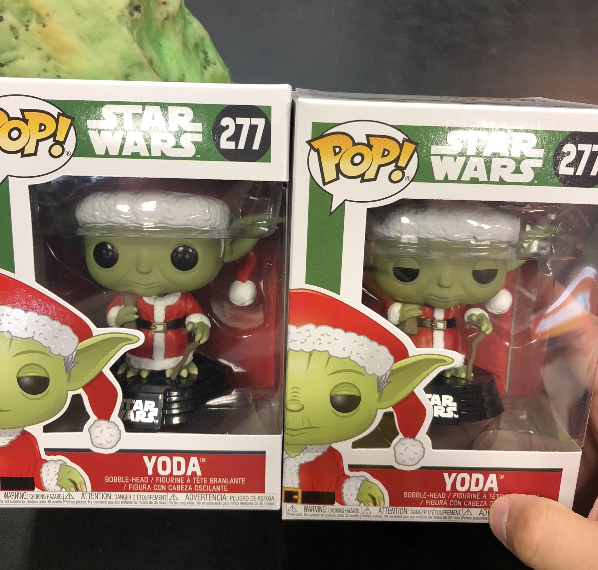 Funko pop santa yoda outlet