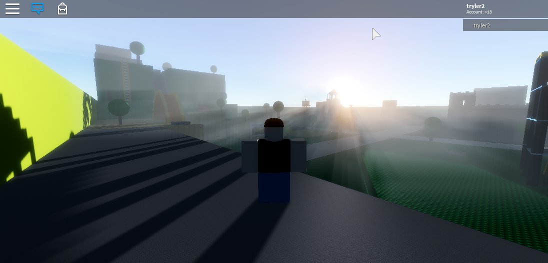 Lgtbloh On Twitter I Know How He Made Volumetric Light Rn Oof - roblox volumetric lighting