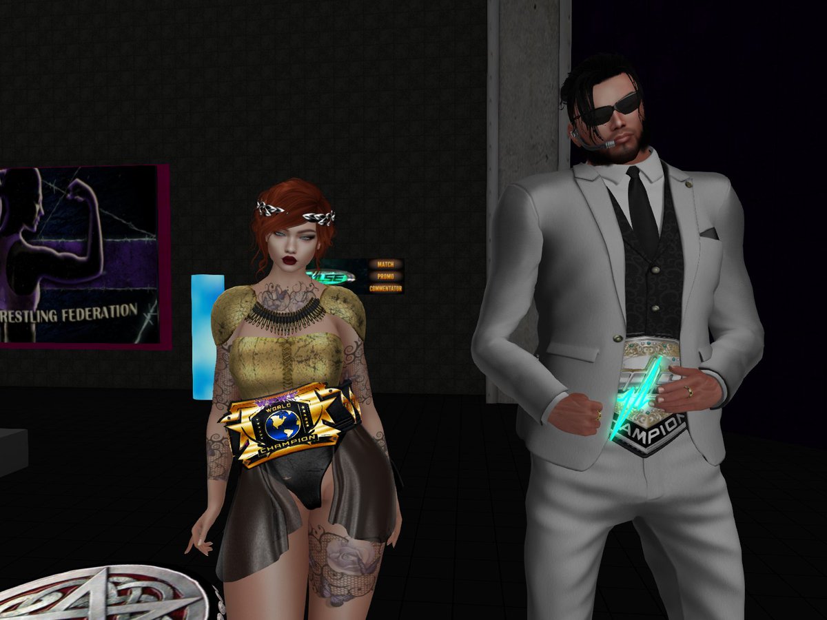 Ran into  the  #New <a href="/WPWF_Wrestling/">WPWF Wrestling SL</a>  World champ  backstage. Congrats to @MaryWeisWPWF