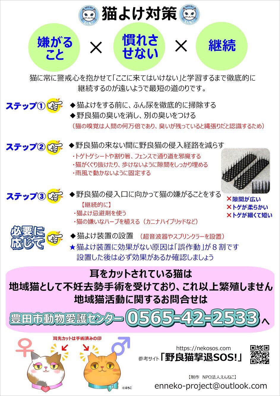 Npo法人えんねこ 苦情対応 猫が悪者になる瞬間 T Co Thhlopxcys 猫 野良猫 野良猫対策 動物愛護 豊田市動物愛護センター 豊田市 野良猫問題 Tnr 地域猫 えんねこ T Co Luhtlv9tsx Twitter