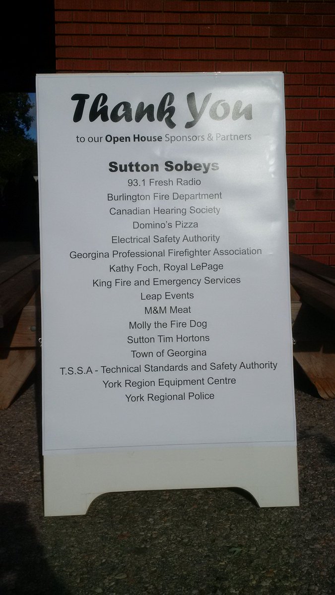 georginafire's tweet photo. A huge thank you to all our community partners who made this year’s open house possible! #firesafecommunity #thankyou https://t.co/Krz4nkHLJD