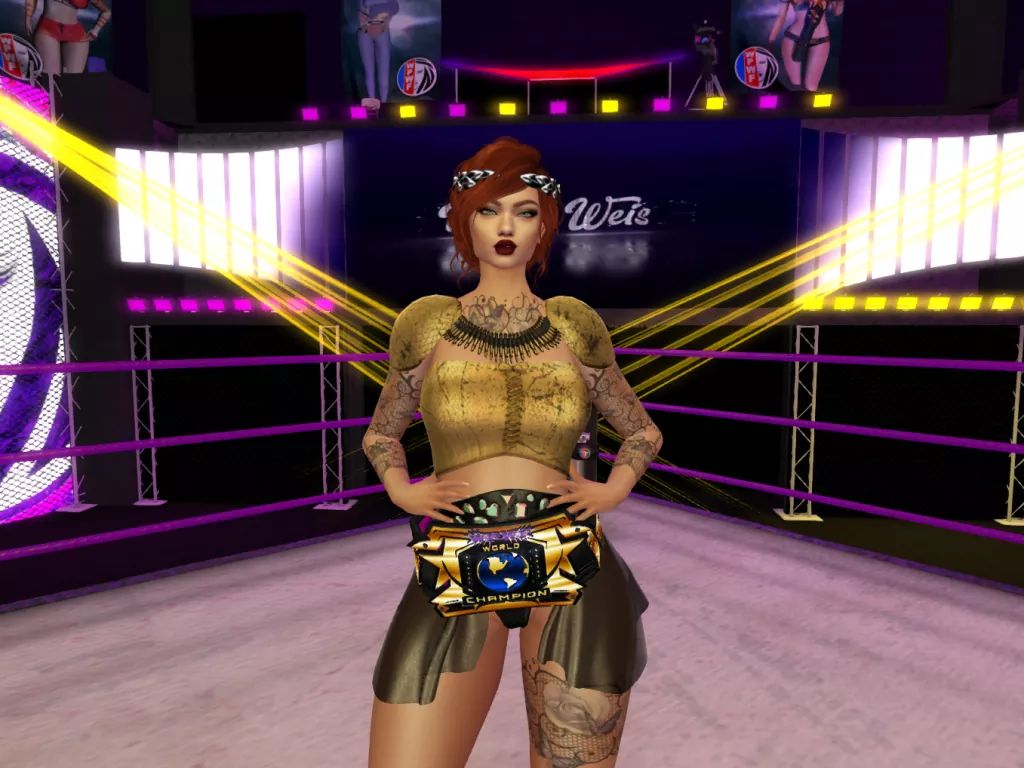 In a shocking ending to Resistance @MaryWeisWPWF cashed in her Rebellion Rumble contract to win the WPWF Women's World Championship!