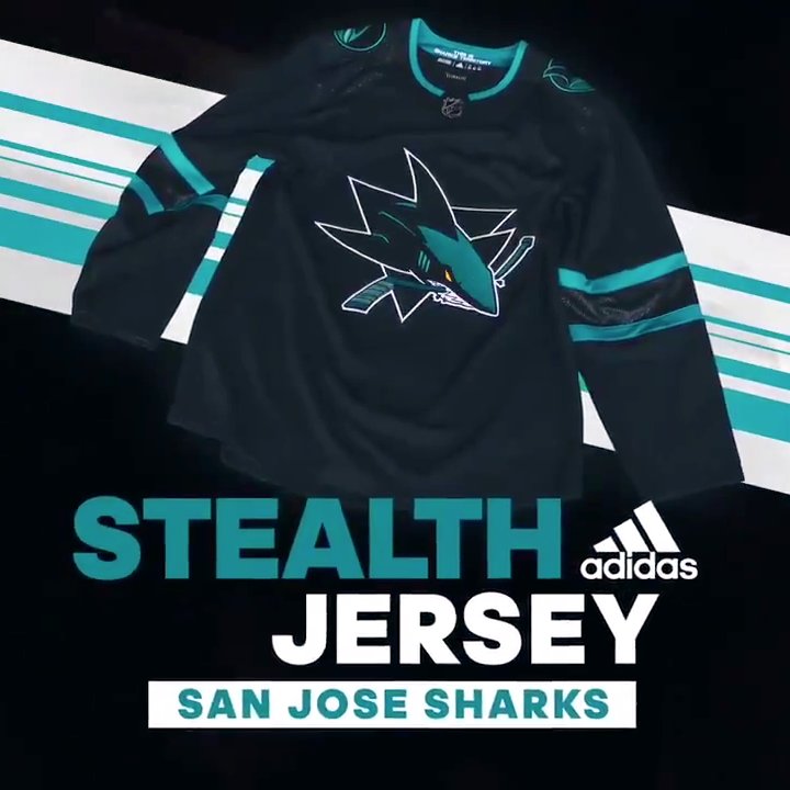 sj sharks stealth jersey