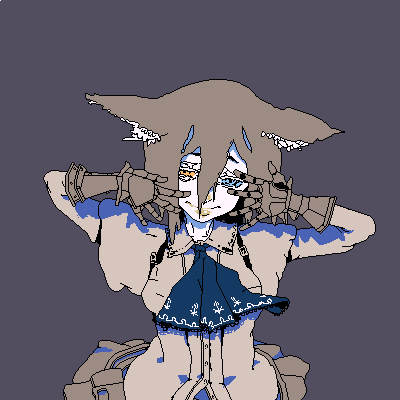 「部分的になんか違うけど、ドマソーさん(  )とこのドマーニちゃんだよ! 」|_humiのイラスト