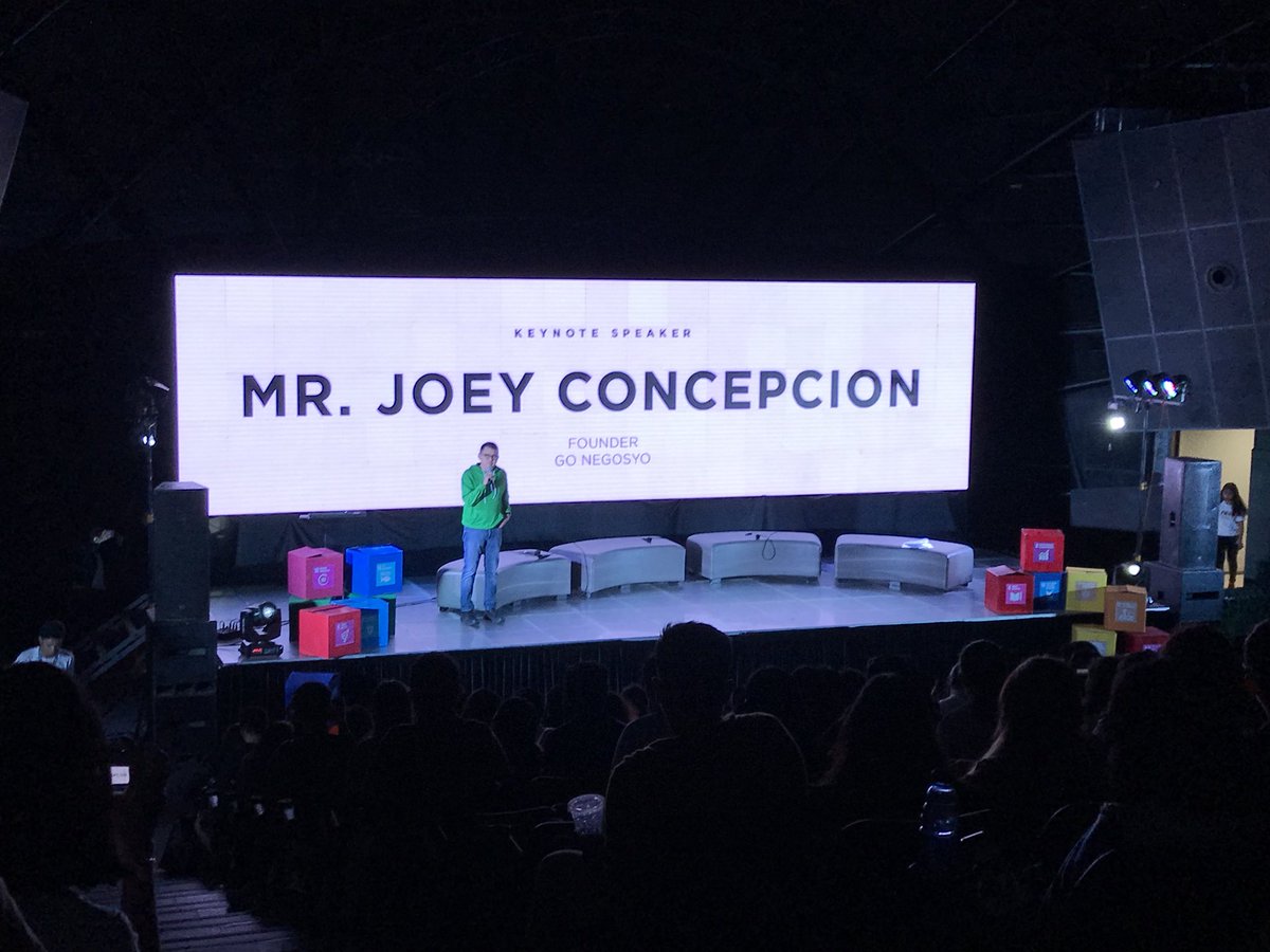 ComachCTHM's tweet photo. "We cannot fail as a nation, the Philippines has a great future" -Go Negosyo's founder Joey Concepcion

Kudos to the @2030ProjectPH first keynote speaker!
#LU2018Luzon #LeadersUnite2018 #LeggoPh https://t.co/5EsFnjlLgj