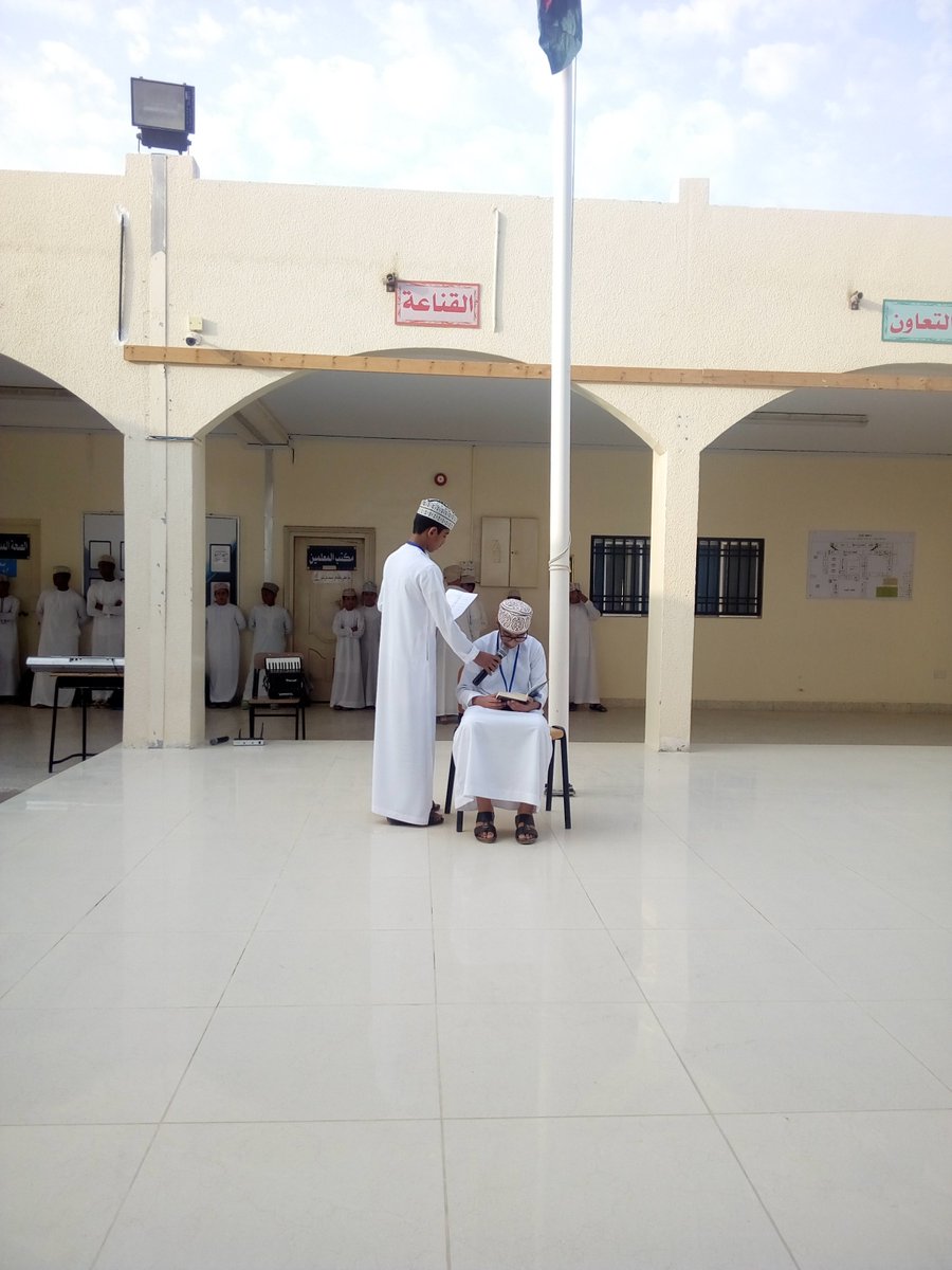 kaablrc's tweet photo. نفذ جماعة أصدقاء مصادر التعلم بالمدرسة إذاعة مدرسية تشجع على القراءة 
#مصادر_تعلم_شمال_الباطنة https://t.co/AwHCH1oJFn