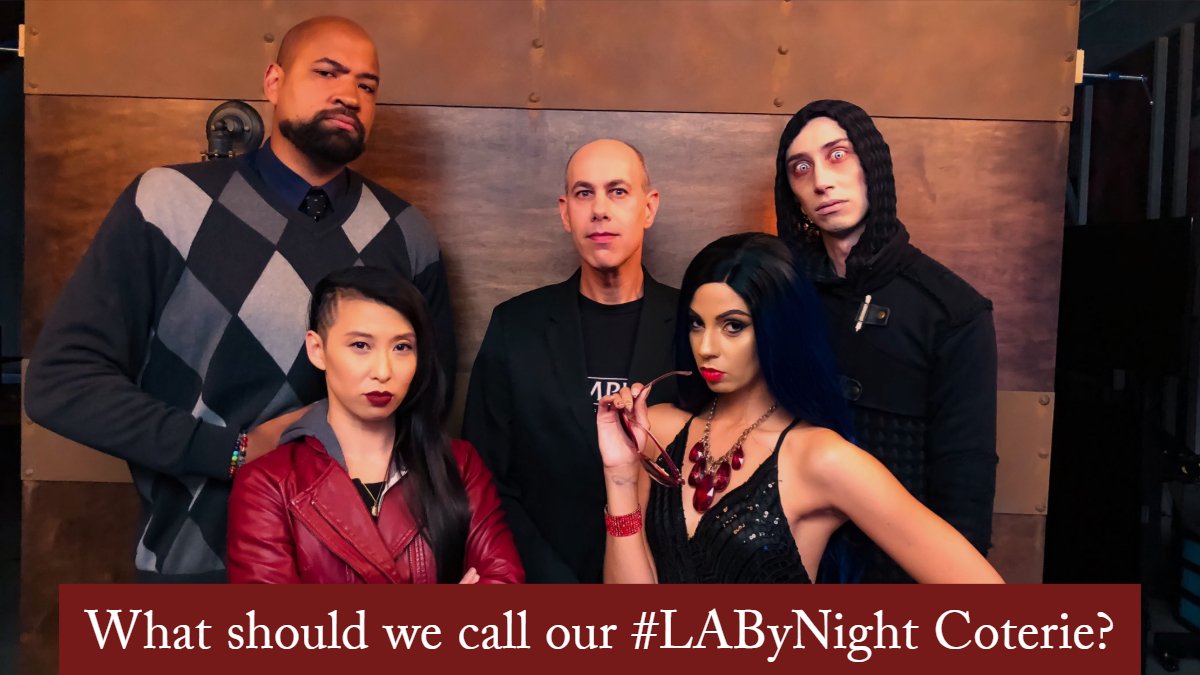 Non-Ironically T.V.'s B. Dave Walters on X: Vampire #LAByNight