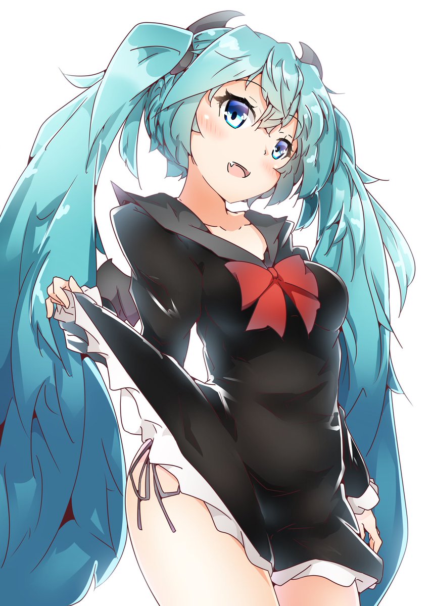 HALkawaxxx's tweet photo. 小悪魔ミクちゃん https://t.co/7p725ScdcM