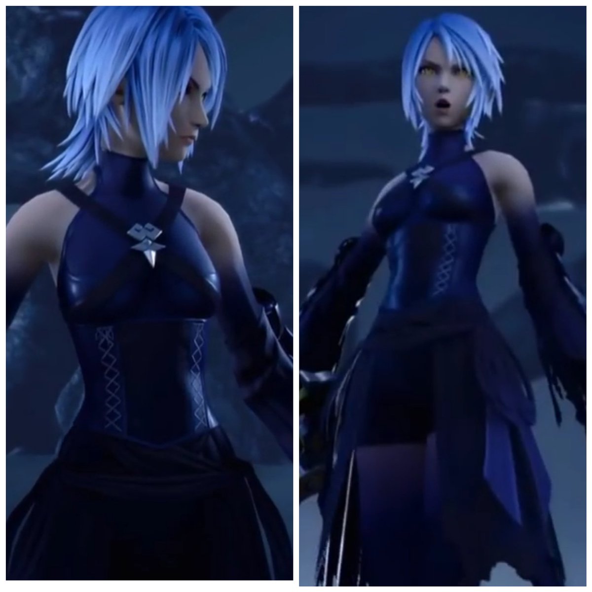 kingdom hearts aqua hot