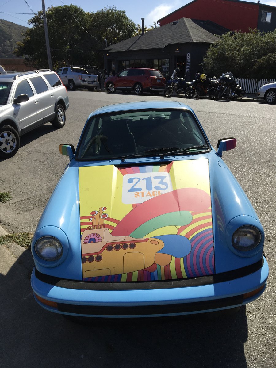 nigelsainsbury's tweet image. Today in Pescadero I found a Magical Mystery Tour 911. Very, very cool #cgesinthefield #fieldcoursefortnight