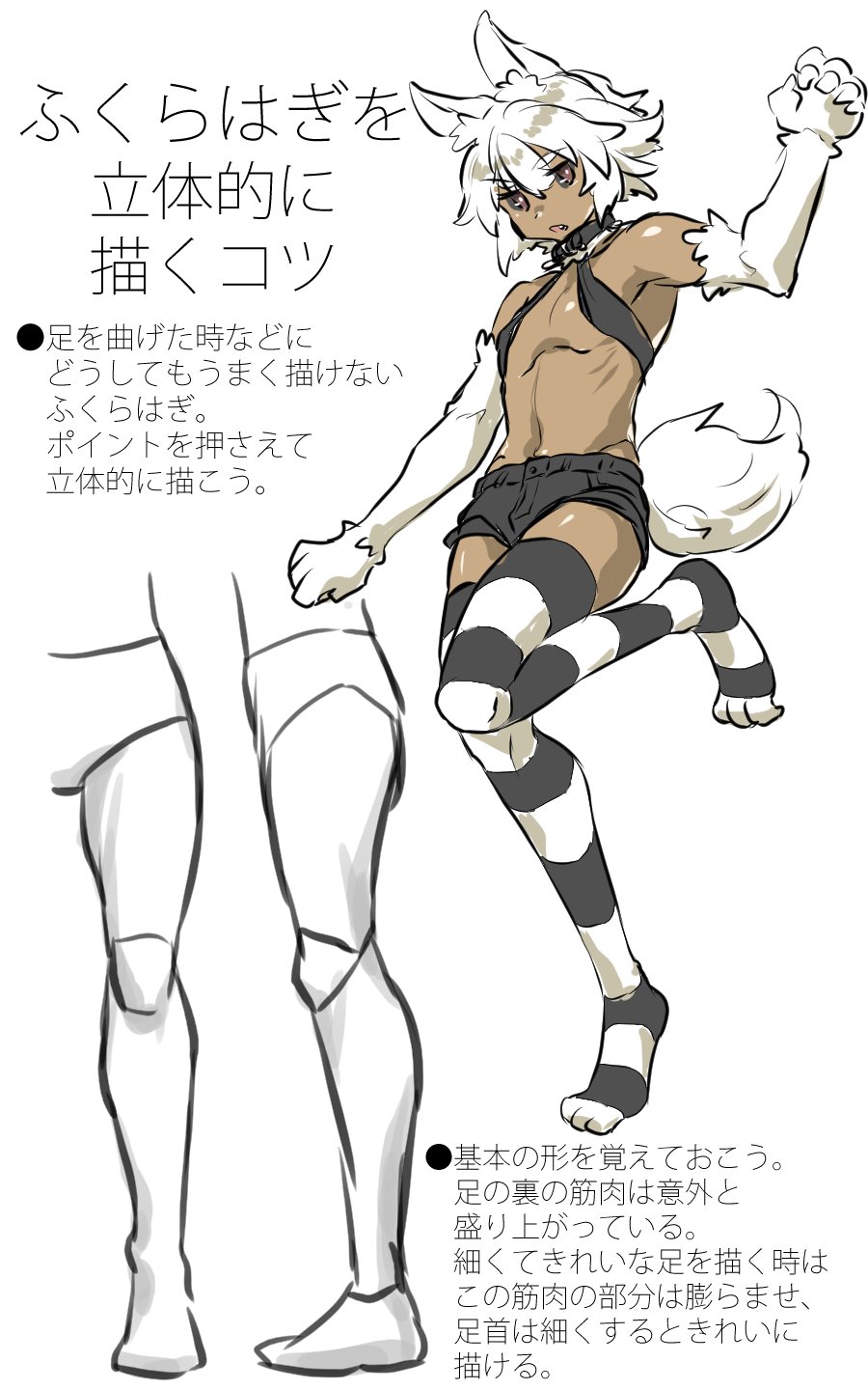 足の描き方 Twitter Search Twitter