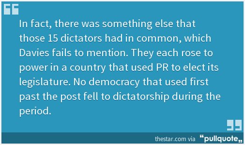 Lotuslander1000's tweet image. What history can teach us about proportional representation | The Star pllqt.it/owBkKI #NoBCProRep #BCPoli