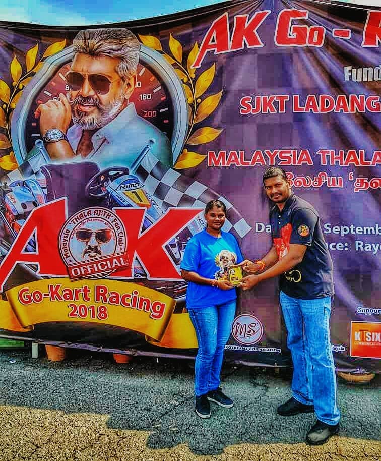 Finally Yesterday Our AK Go-Kart Racing Event Done Thanks To All Our Supporter ❤ #AKGoKartRacing @Thalafansml @DevendranDave @LtbArun_RaviFan @actor_jayamravi