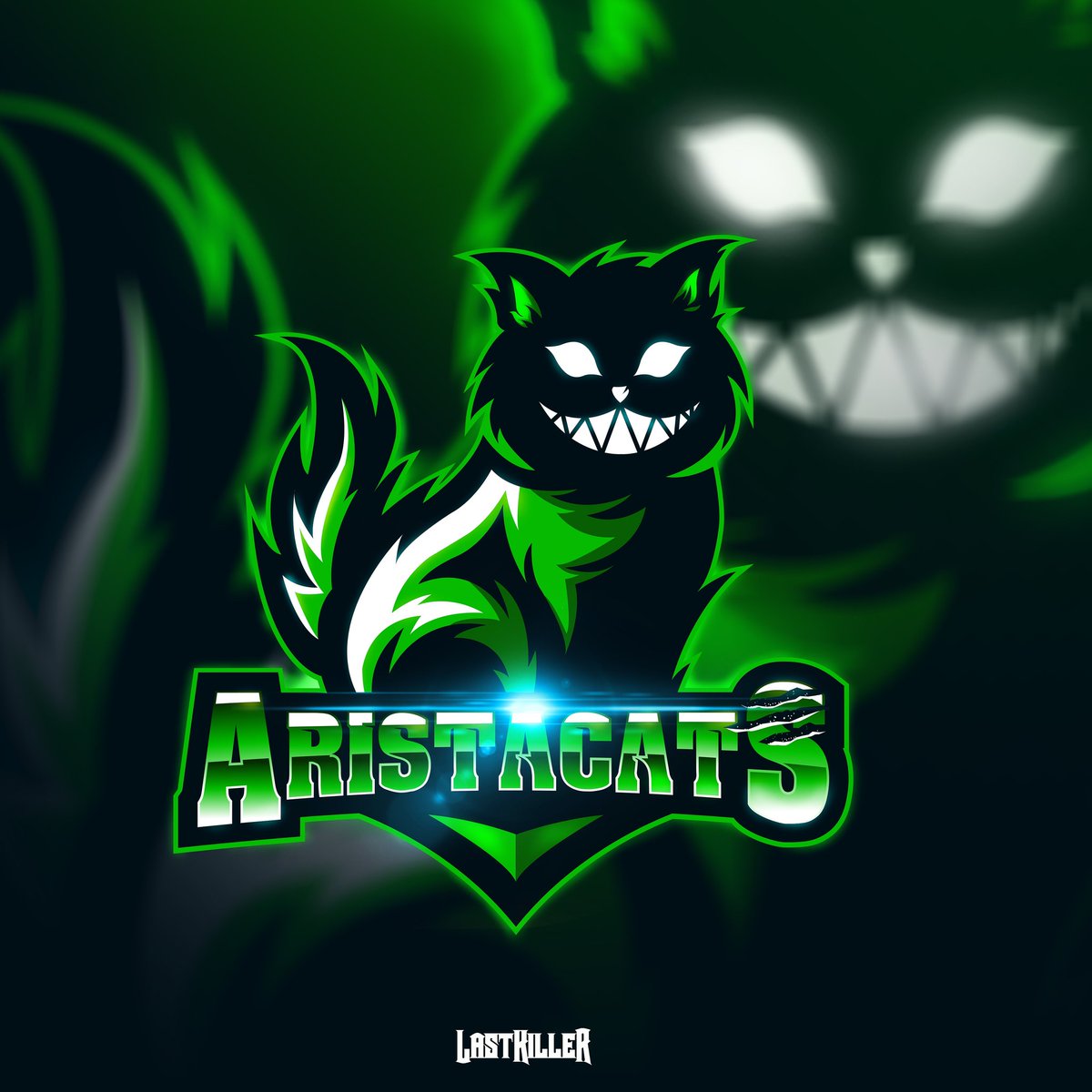 KillerArtworks's tweet photo. Sinister cats, done for aristacats.. 
Commission from fiverr...
.
Try to little less about detail but still play in shading and hilight... 
.
#RTs and #like are appreciated ;)
.
#cats #esport #gaming #mascotlogo #branding #illustration https://t.co/7fNfeuhgEe