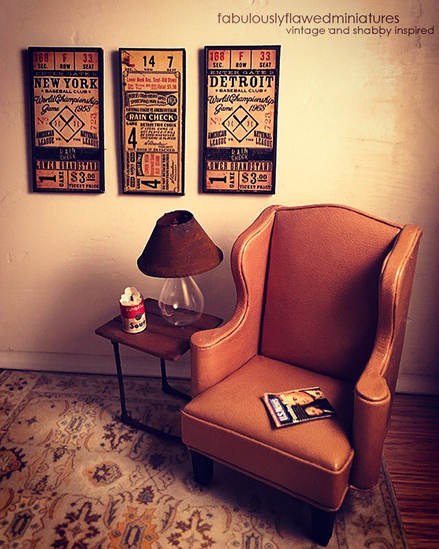 fabflawedmini's tweet image. My latest work, 1:12th scale.