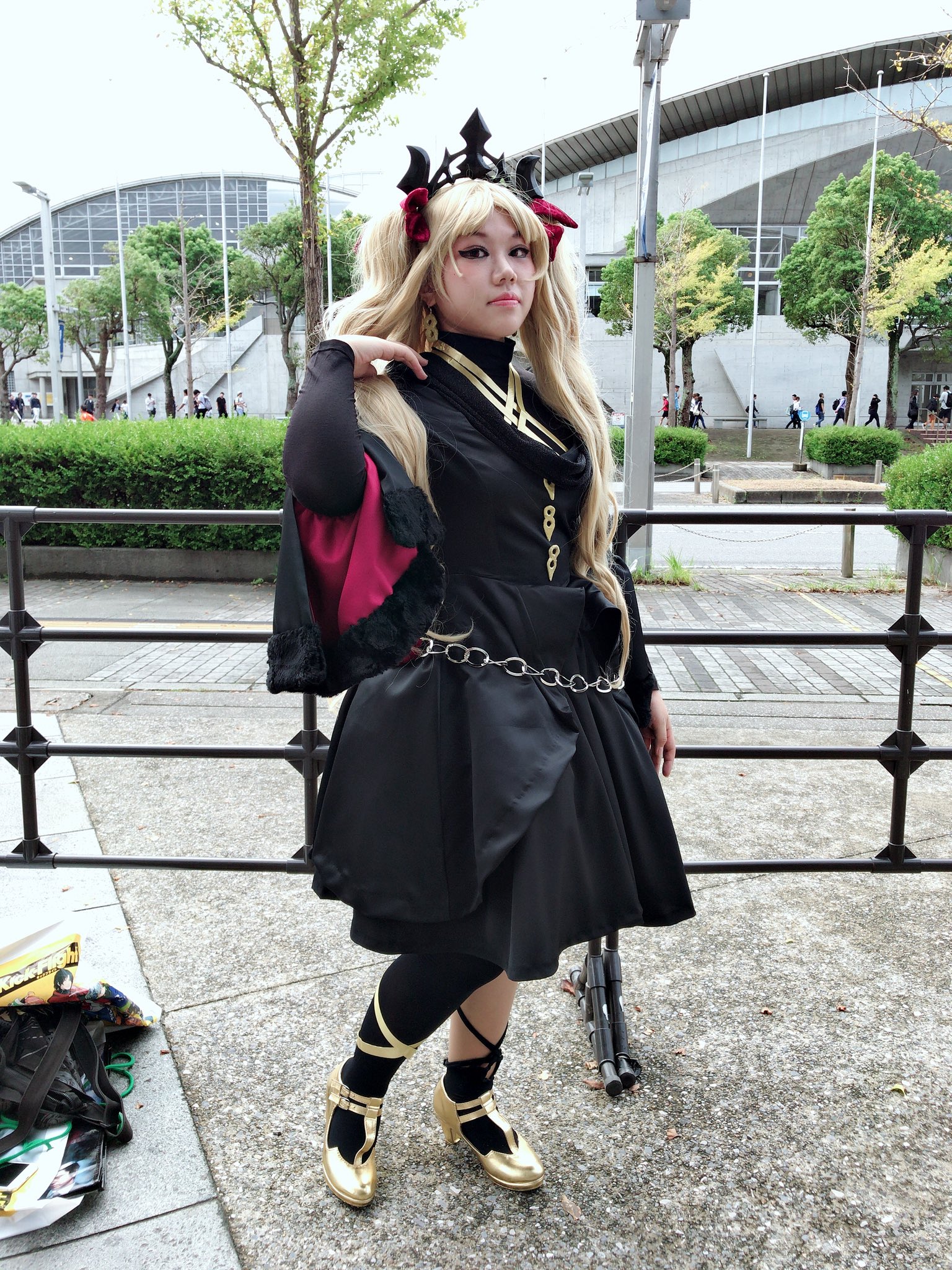 Fate 　エレシュキガル　コスプレ ブローチ　35cm【残5限定】 Fate エレシュキガル コスプレ 細 ブローチ 35cm【残5限定】