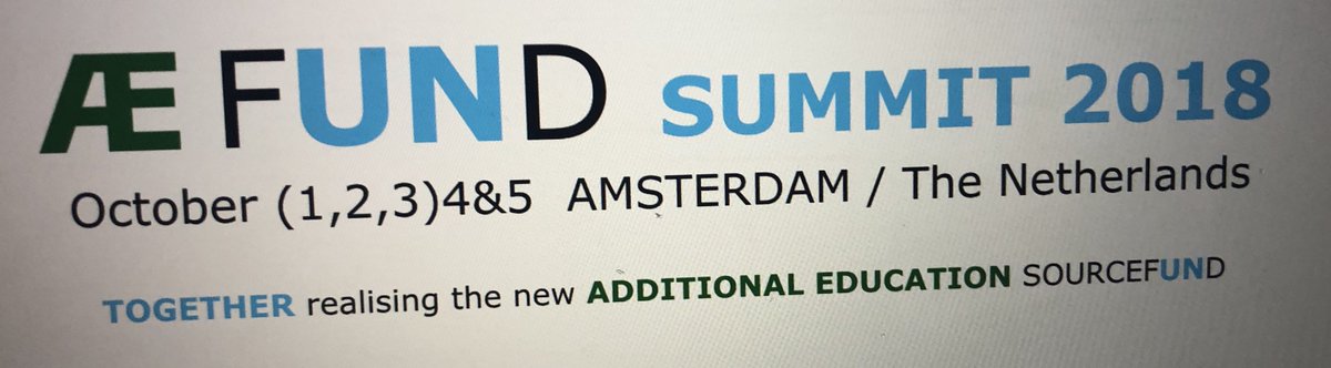 WWFFIIorg's tweet image. .. . . . ready for next Week ❓⁉️ .. . . . TOGETHER … with representatives of more than &amp;gt; ⅔ of the world population ... realising the @AEFUNDorg .. . . . October (1,2,3)4&amp;amp;5 2018 .. . . . AMSTERDAM / The Netherlands .. . . . ‼️All Ministers of Finance invited ❗️@WBHoekstra