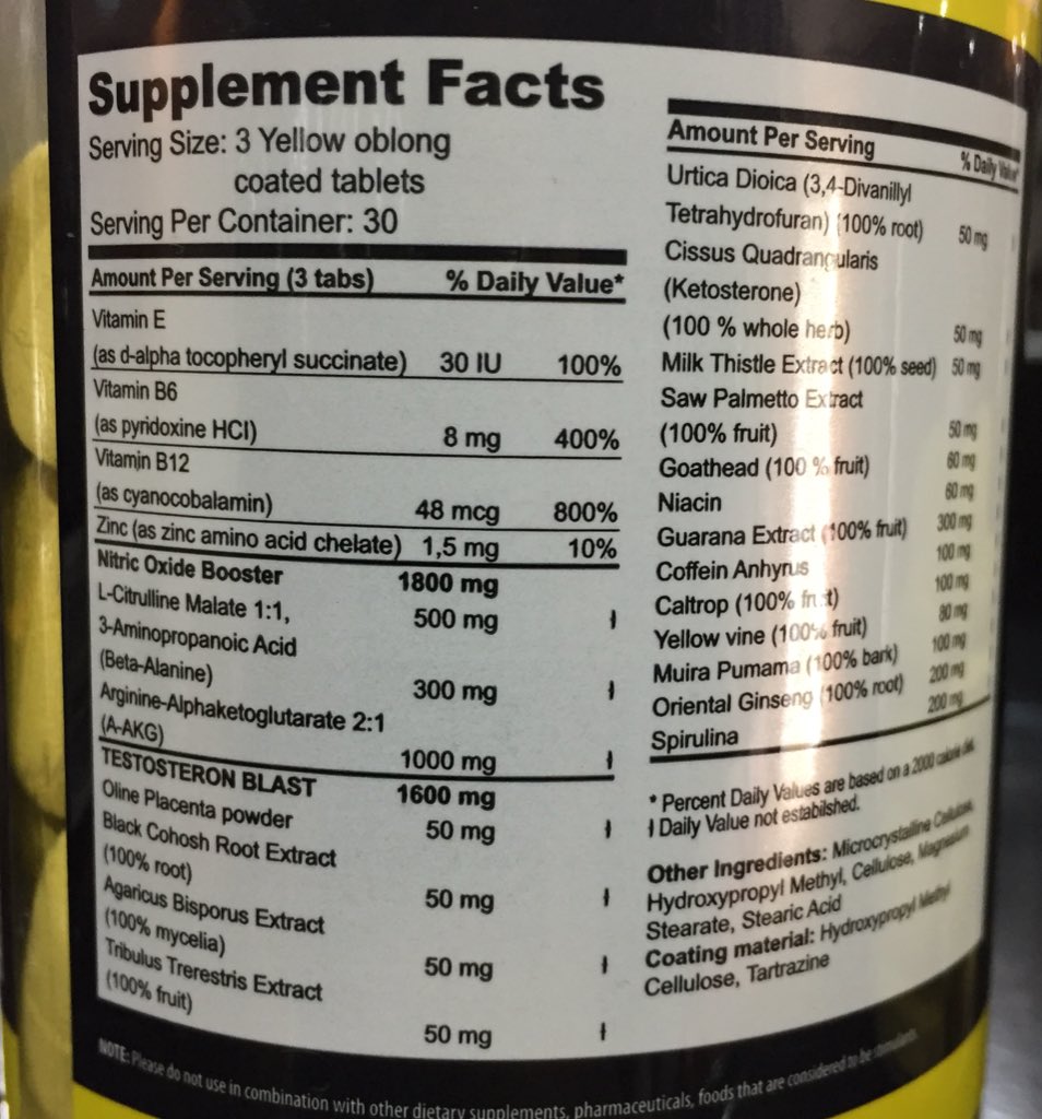 Superior14SA's tweet photo. Stanabol X 

sama seperti Tribulus Testo, tapi campur dengan 25 campuran nutrisi lain. sesuai pakai sebelum workout. sesuai untuk heavy workout (more than 2 hours)

120 tablet - RM 220
90 tablet - RM 180
30 tablet - RM 90 https://t.co/zpbo59HSya