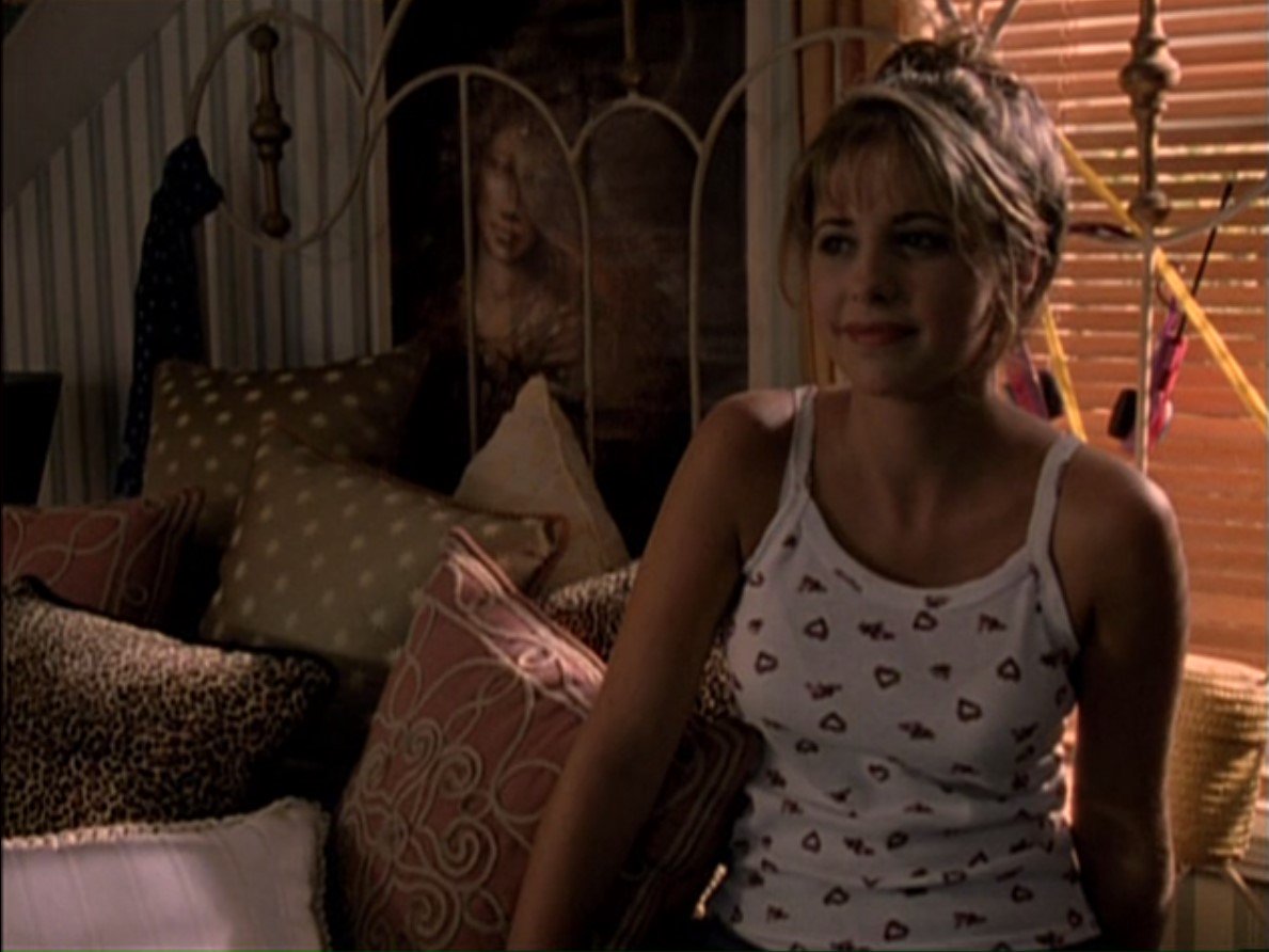 I love Buffy's bedroom, which doesn't get nearly enough credit