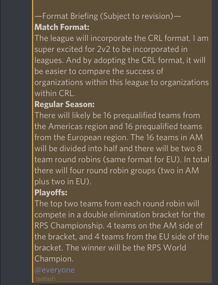 This is an exciting new start for this league. @TheNathanDC will be taking over as owner of RPS Teams. Much thanks to <a href="/GeordieGaming/">Geordie™</a> for his tireless commitment and effort put into the league. More announcements to come!