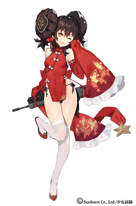 97式 牡丹魁
#ドールズフロントライン #少女前線 