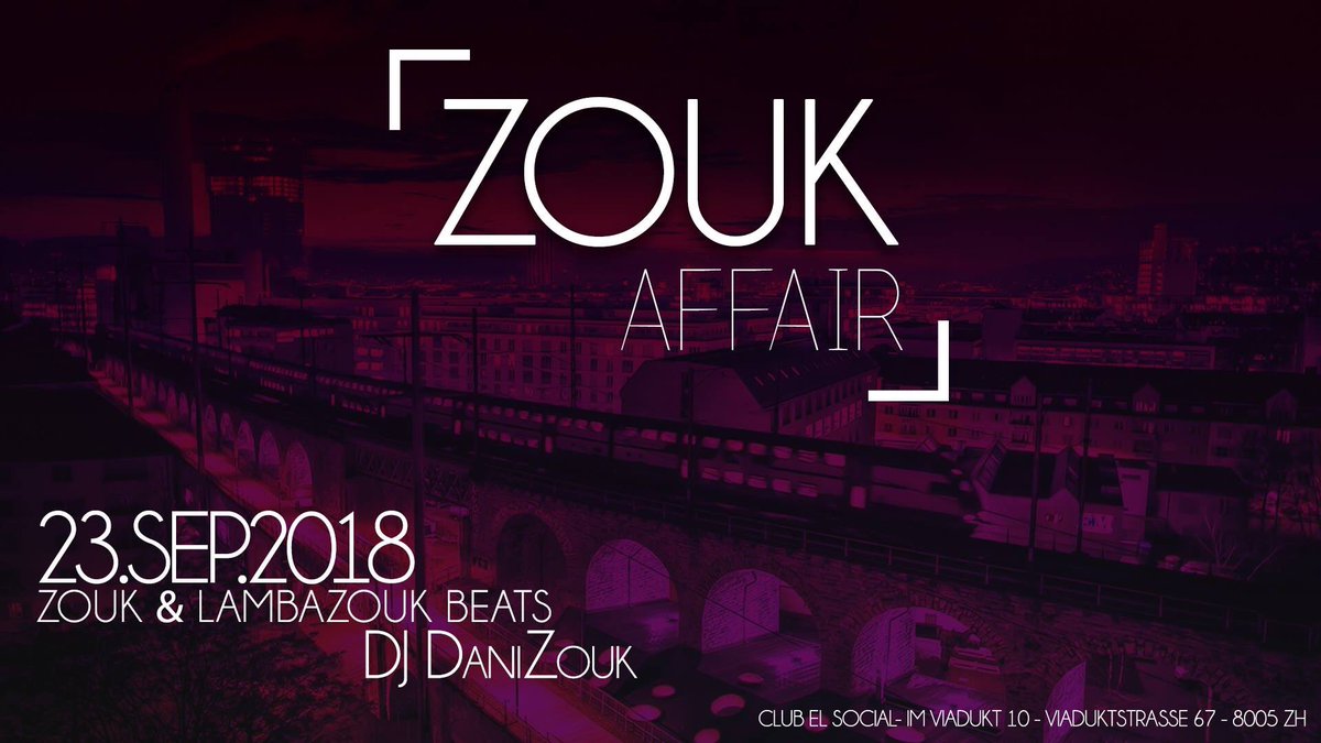 ZOUKademia's tweet photo. #zouk #lambazouk #zoukaffair #viadukt #danizouk #elsocial 
https://t.co/JTzDCMaWOK https://t.co/orO1OIxHoO