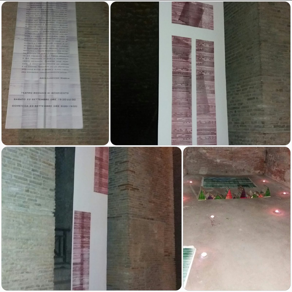 Ieri sera grande successo per le #GEP2018 al <a href="/BnTeatro/">TeatroRomanoBN</a>. Oggi è ancora possibile visitare la mostra Vibrazioni dell'artista beneventano Francesco Peluso 
#artedicondividere #EuropeForCulture @Polonapoli