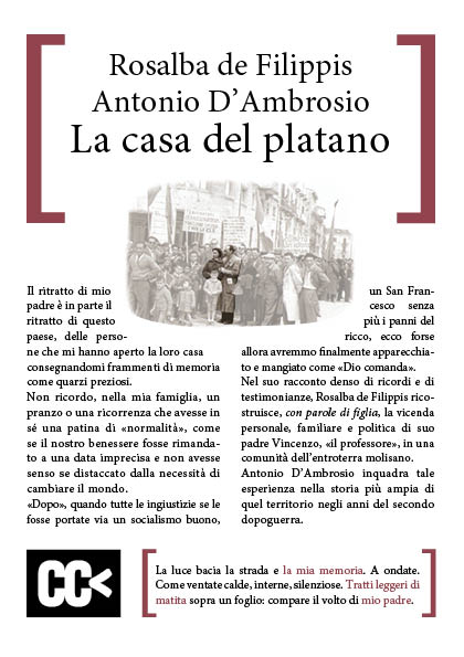 RosDefilipp's tweet image. LIBRO APERTO : Domenica 30 Settembre ore 12 , SALA. IT saro' con OLGA MUGNAINI, de LA NAZIONE a dialogare su LA CASA DEL PLATANO.    Ritratto di un padre e del suo paese. Vi aspetto!