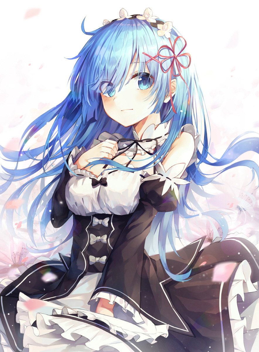 Terry on Twitter: "Long hair Rem is so good" / Twitter.