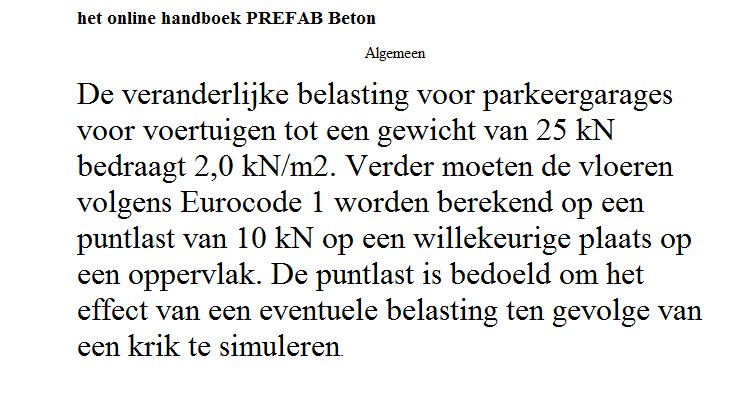 Eentonig Ik zie je morgen Slang Parkeergarage berekening on Twitter: "#CBL Mijn voorstel is om  #parkeergarage bij #supermarkt te sluiten totdat alles goed is uitgezocht.  Een moderne auto geeft een belasting van 4 KN/m2 tot 9 KN/m2 terwijl