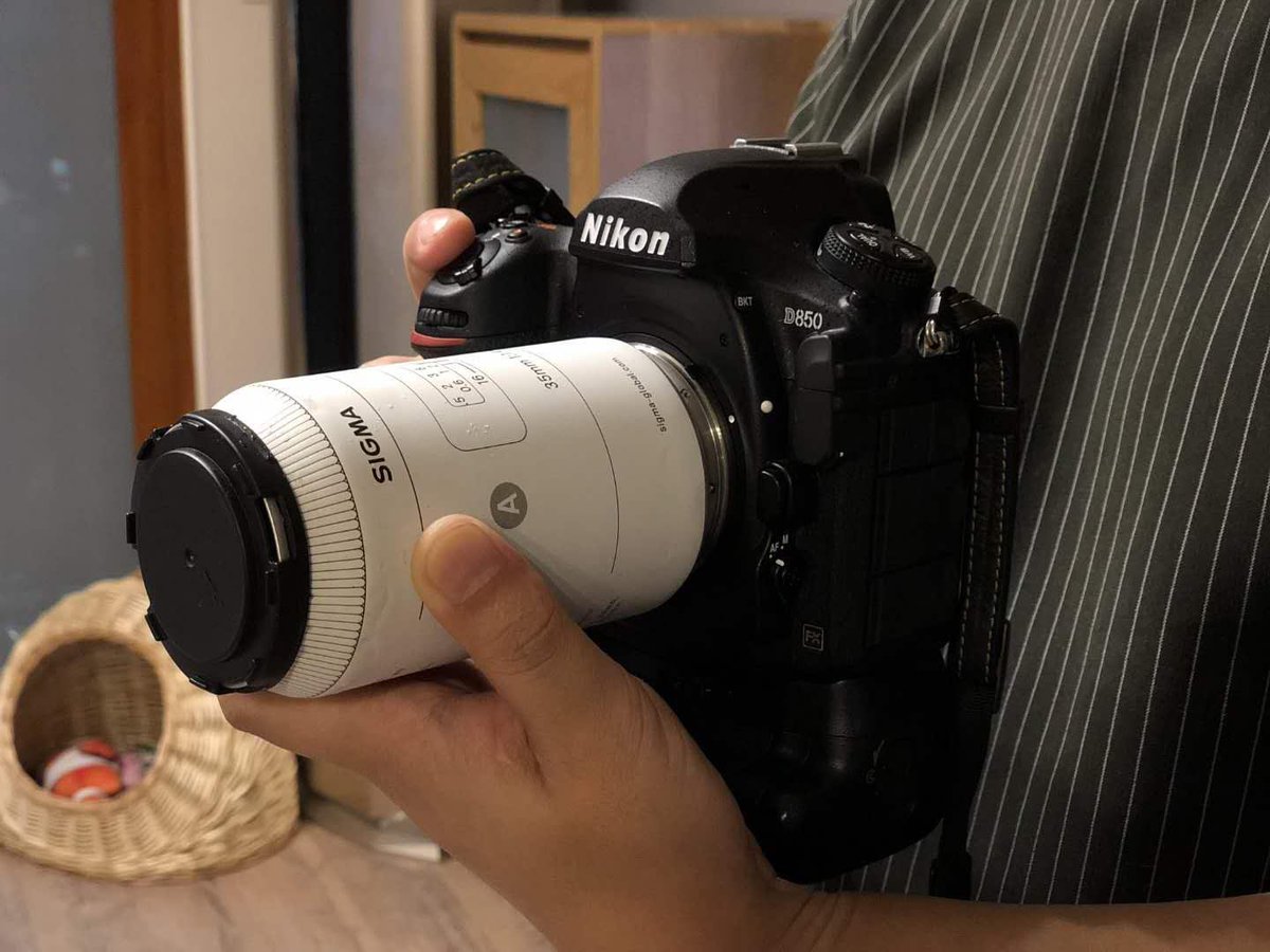 KazutoYamaki's tweet photo. この新製品、まだ試作品なのに、もうカメラでテストを試みた輩がいる模様。。。 https://t.co/10zTTUHzQ5